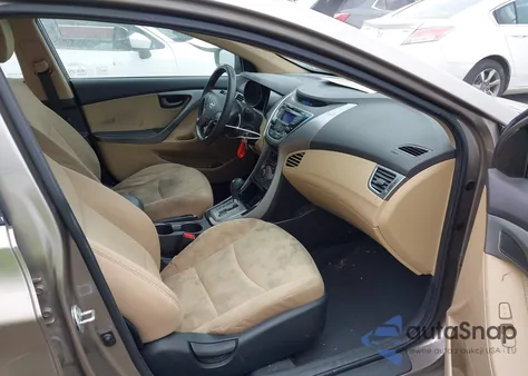 2013 Hyundai Elantra Gls из США, поврежденный, VIN 5NPDH4AE2DH338648